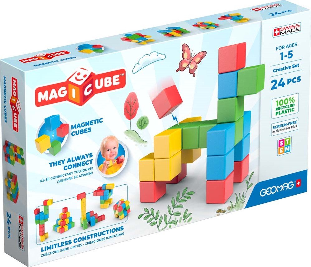 Geomag - MagiCube Creative Set 24 pcs - Playlaan