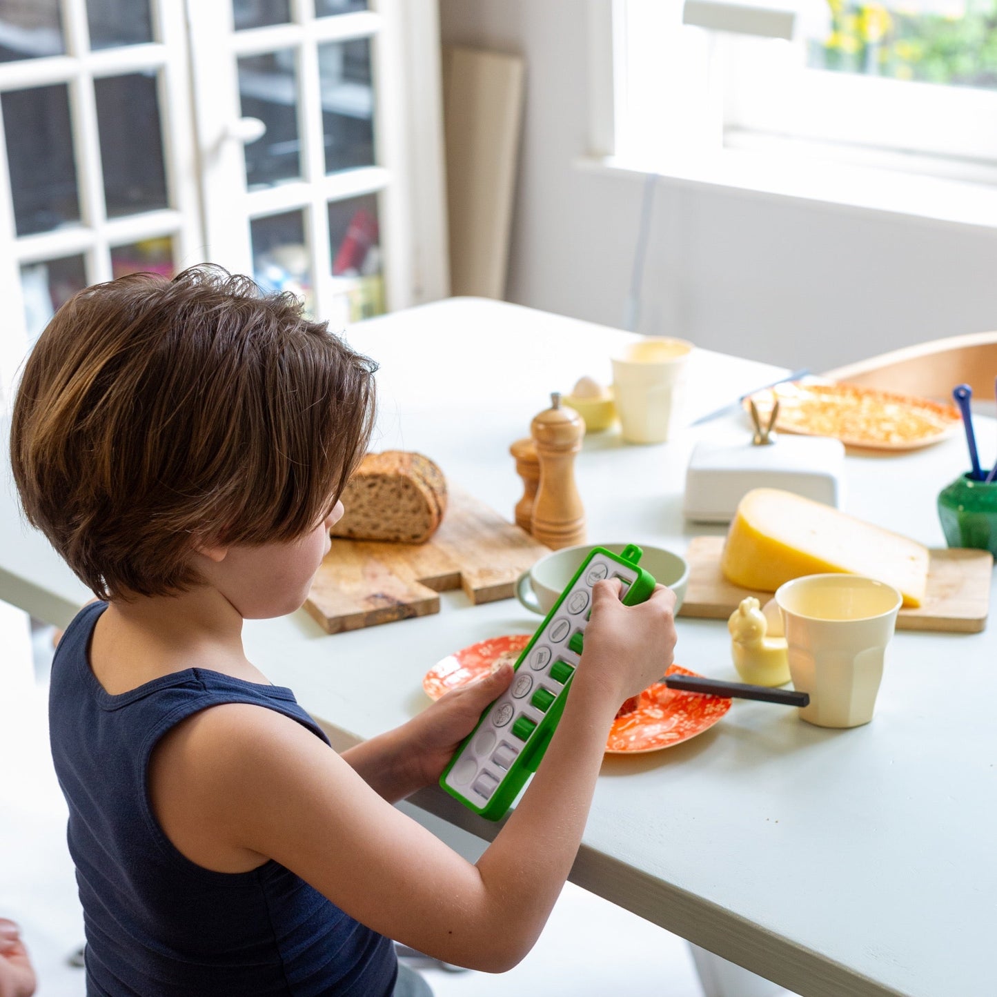 Gezinnig - Checkpad Dagplenner - Groen - Playlaan
