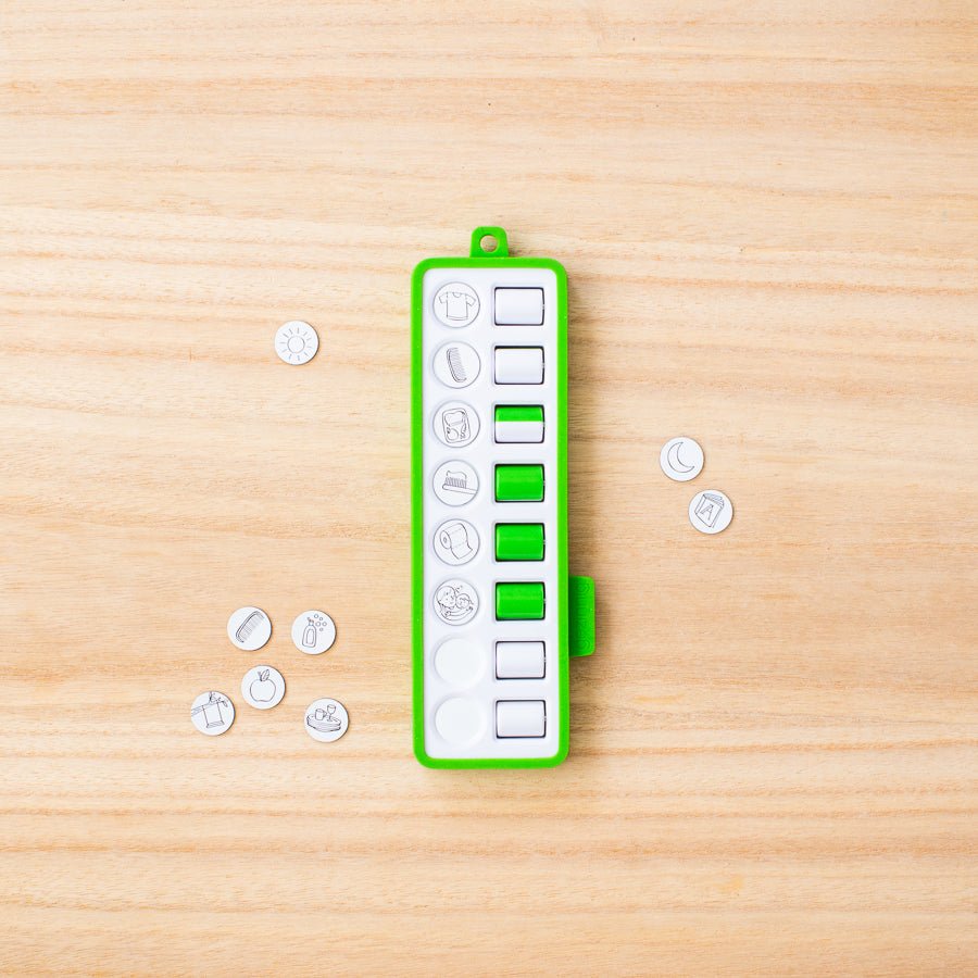 Gezinnig - Checkpad Dagplenner - Groen - Playlaan