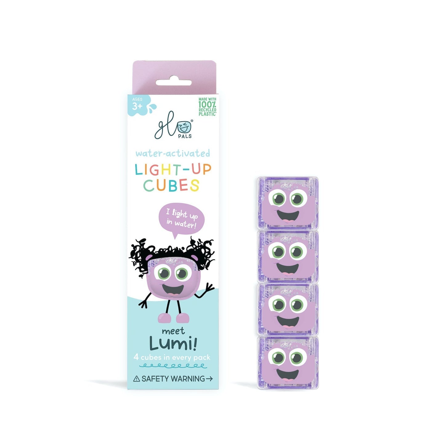 Glo Pals - Glo Pals Lichtkubussen - 4 stuks Lumi - Playlaan
