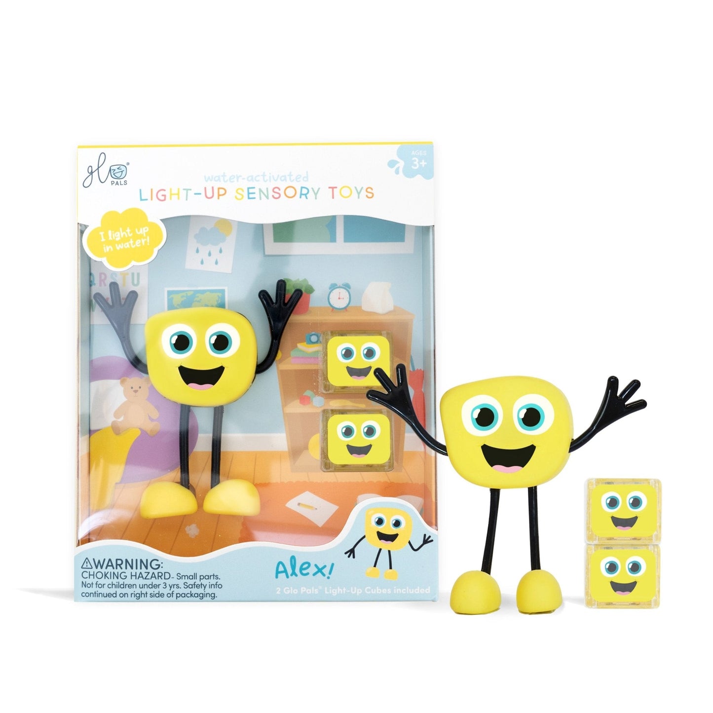 Glo Pals - Glo Pals Light Up Character - Alex - Playlaan
