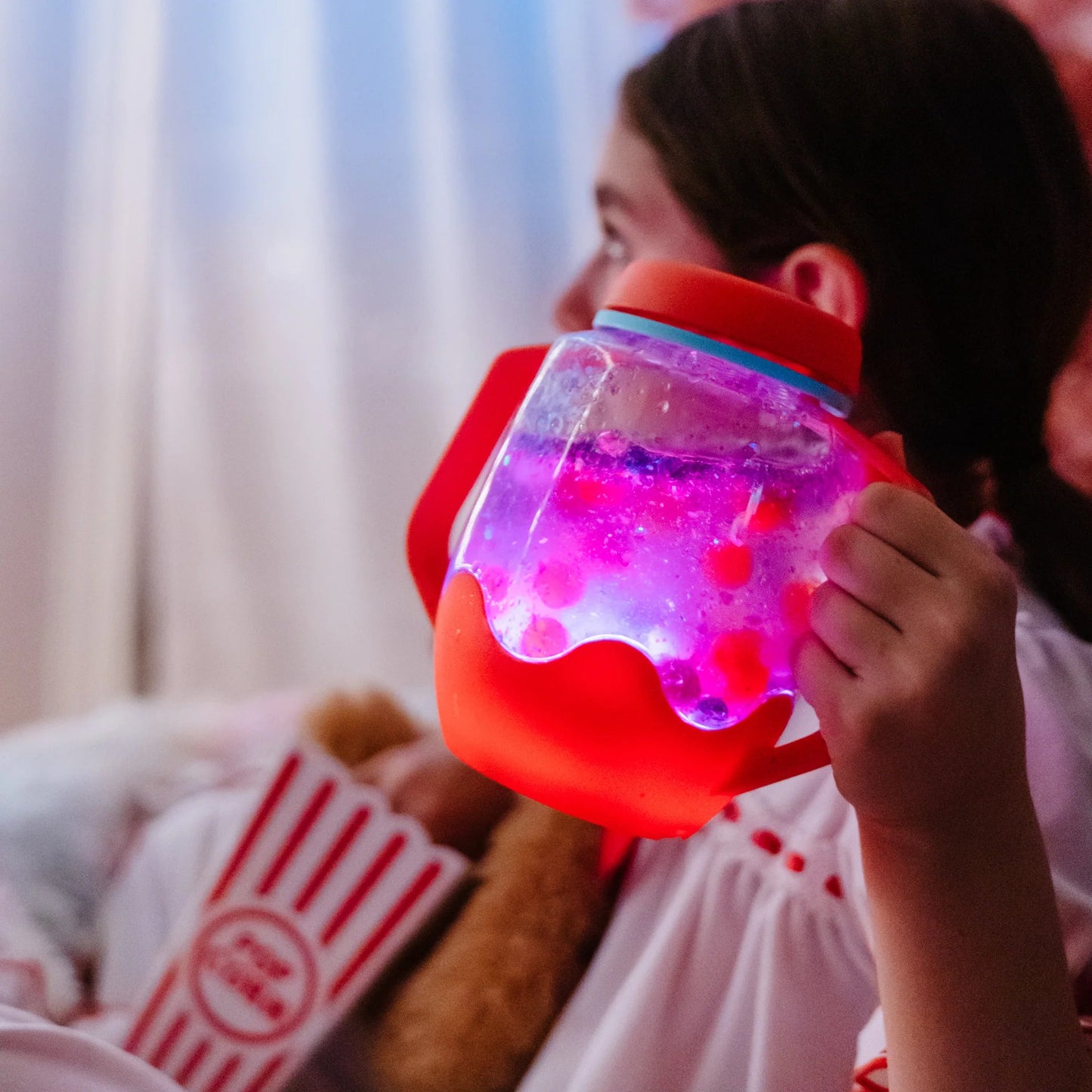 Glo Pals - Sensory Play Cup - Coraal - Playlaan