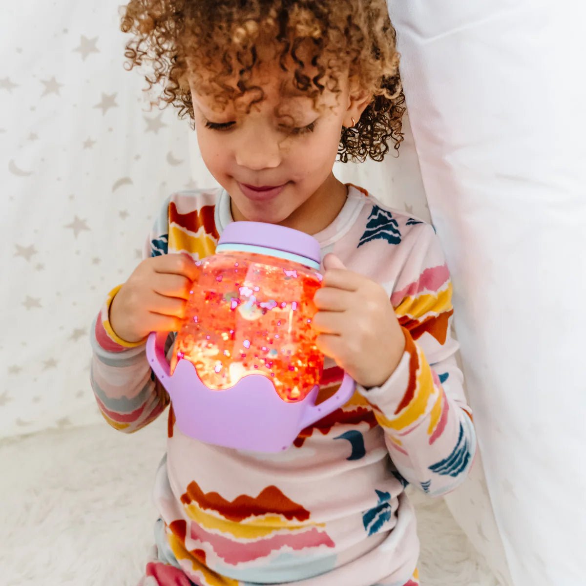 Glo Pals - Sensory Play Cup - Paars - Playlaan