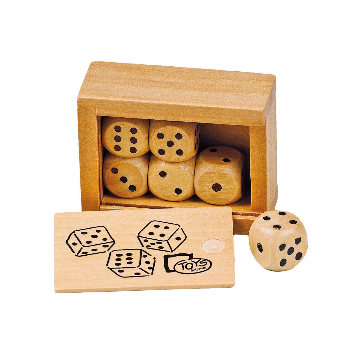 Goki - Dobbelstenenset Hout - Playlaan