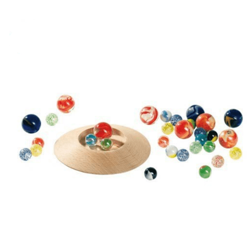Goki - Goki - Knikkers met houtenbord speelset - Playlaan