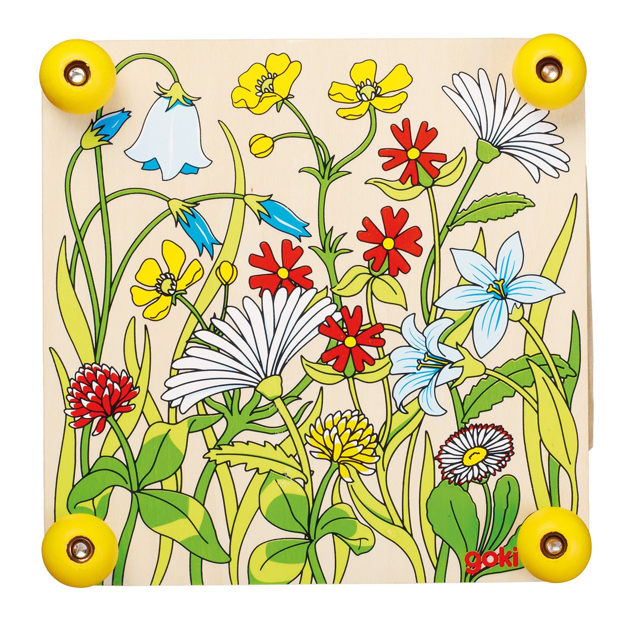 Goki - Houten Bloemenpers - Playlaan