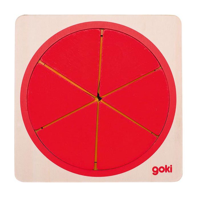 Goki - Houten Lagenpuzzel Cirkel, 21st. - Playlaan