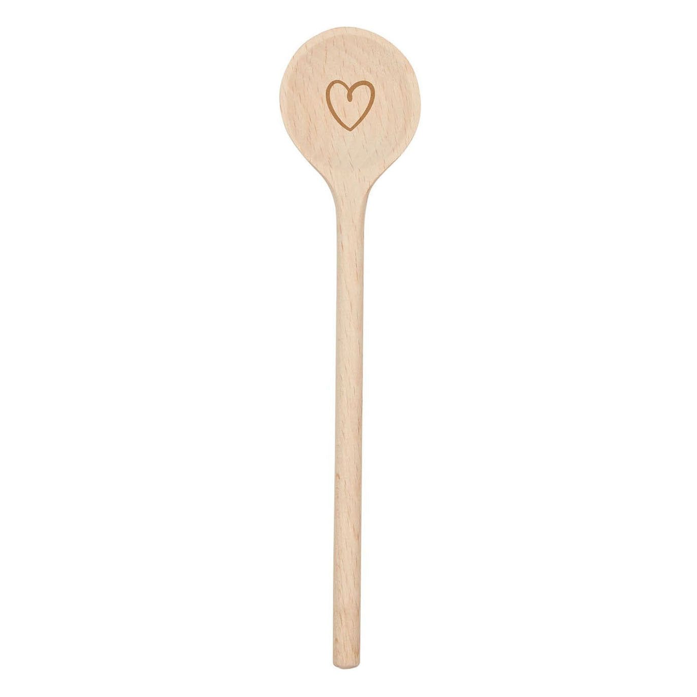 Goki - Houten Lepel Hart 20 cm - Playlaan