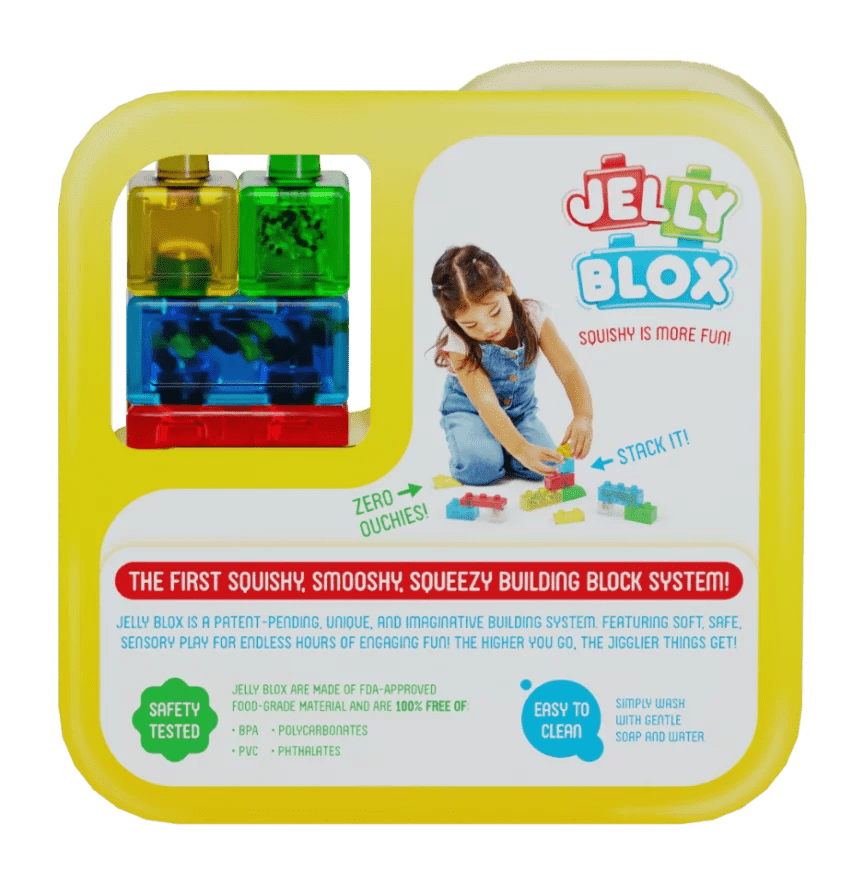 Goliath - Jelly Blox - Newbie Kit - Sensorische Bouwblokken 11st - Playlaan