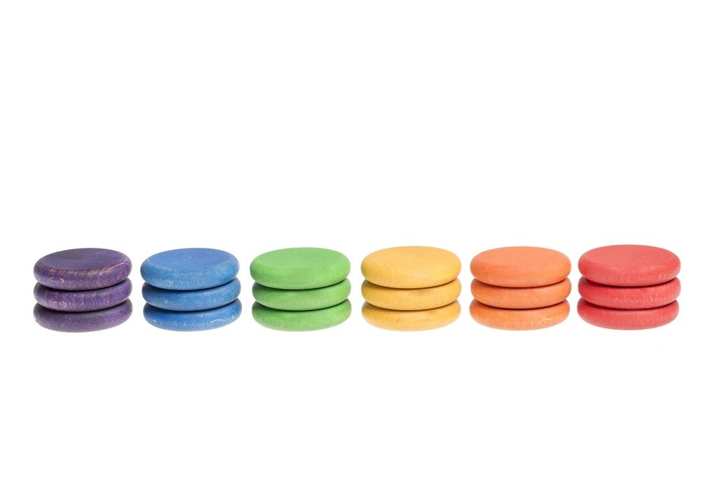 Grapat - 18 Coins (6 Colours) - Playlaan