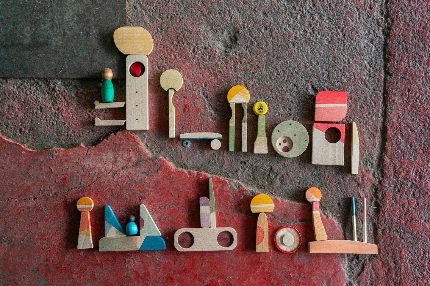 Grapat - Grapat - Happy Places speelset 40 - delig - Playlaan