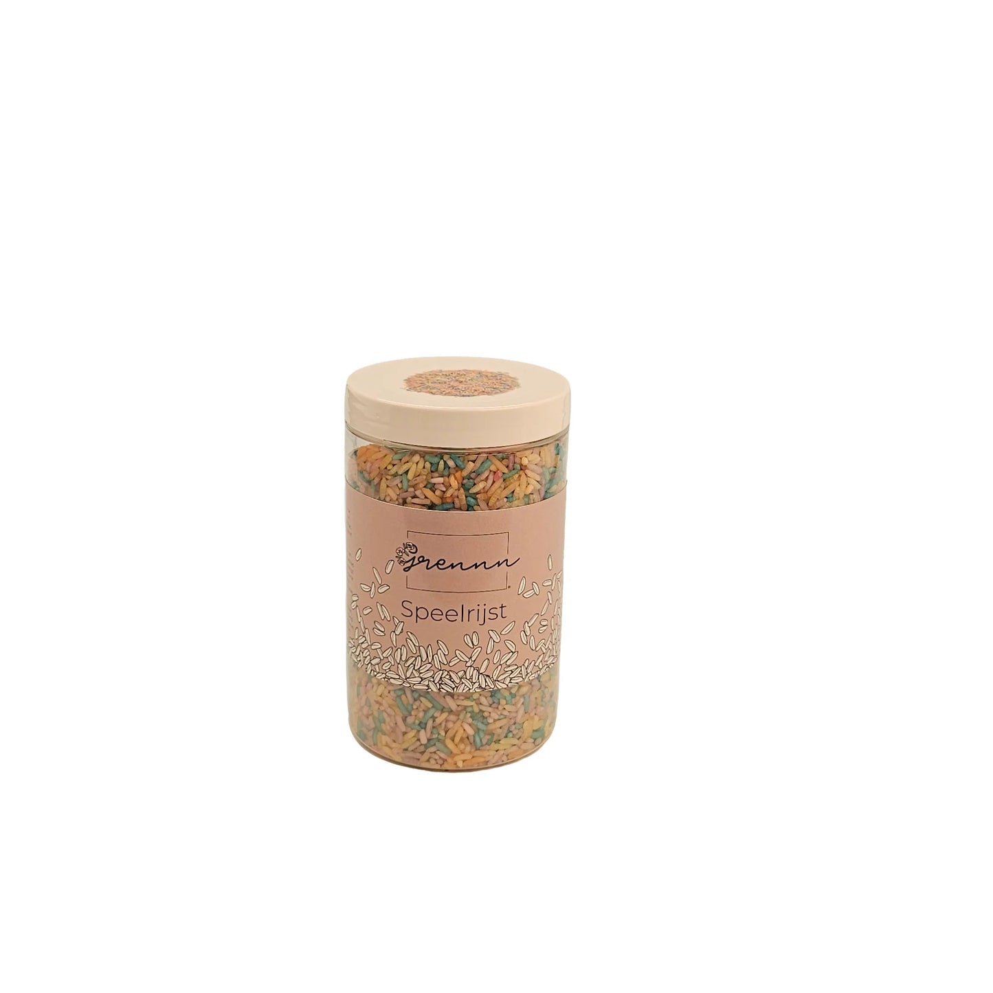 Grennn - Speelrijst mix - Pastel 300g - Playlaan