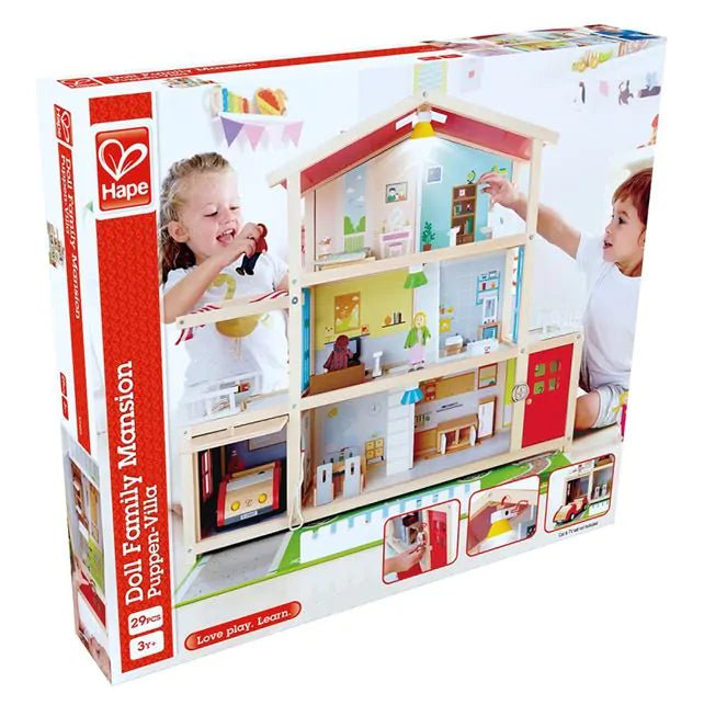 Hape - Hape - Doll Family Mansion - Playlaan