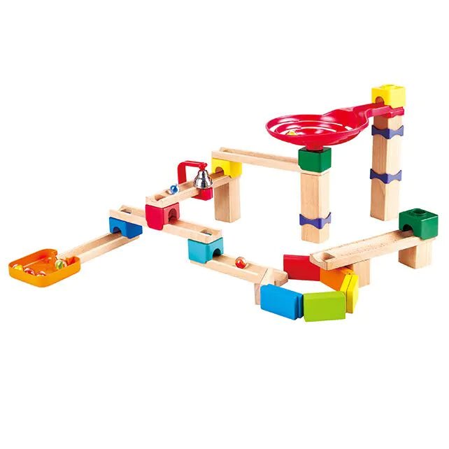 Hape - Hape - Knikkerbaan Marble Domino Rally Block Set - Playlaan