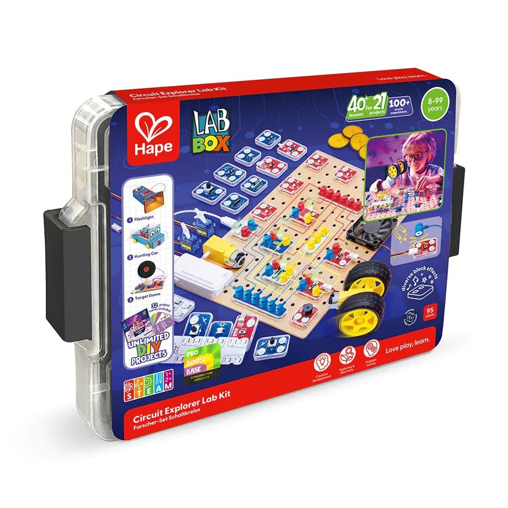 Hape - Hape - LabBox Circuit Explorer Lab Kit - Playlaan