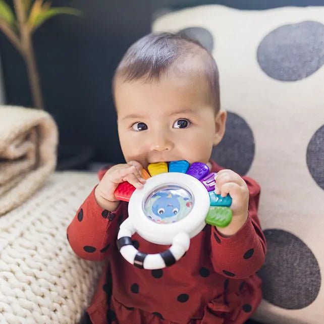 Hape - Hape - Sensorische Rammelaar Bijtring Uitstekende Opus - Baby Einstein - Playlaan