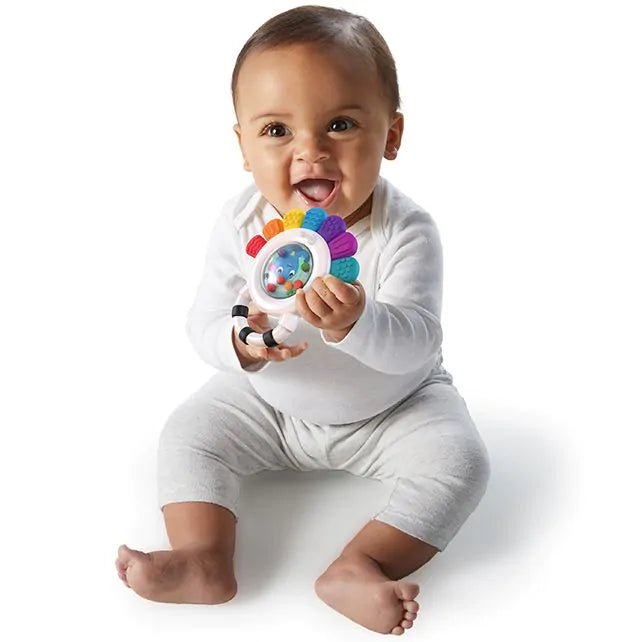 Hape - Hape - Sensorische Rammelaar Bijtring Uitstekende Opus - Baby Einstein - Playlaan