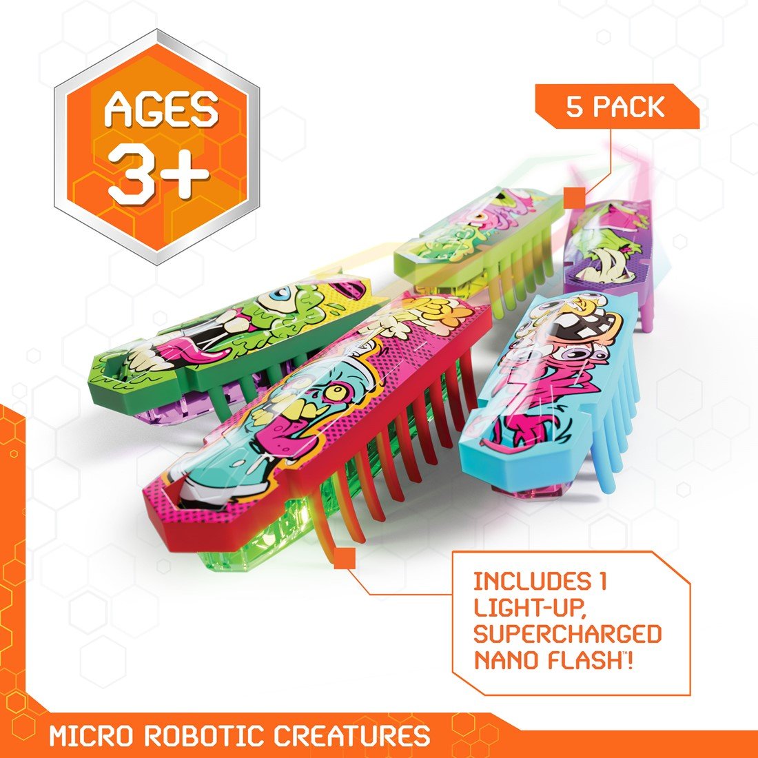 Hexbug - HexBots - Nano Gift Pack 5 stuks - Playlaan