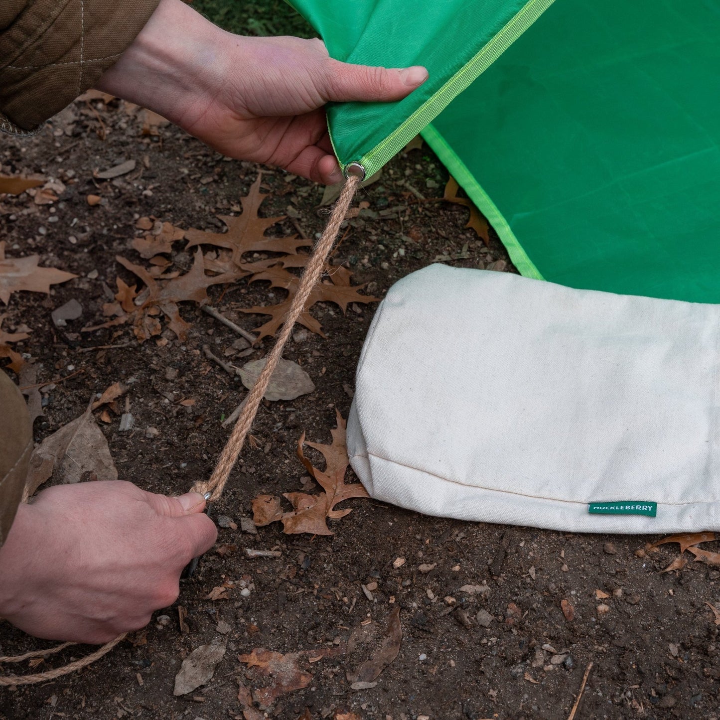 Huckleberry - Tent Hideaway - Schuilplaats Groen - Playlaan