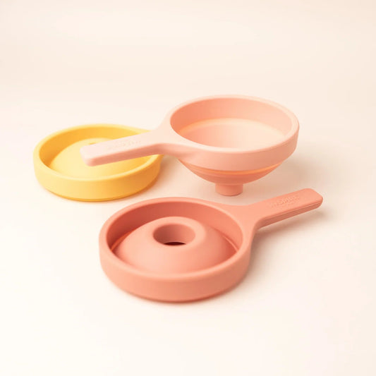 Inspire My Play - Funnels set van 3 - Koraal / Geel - Playlaan
