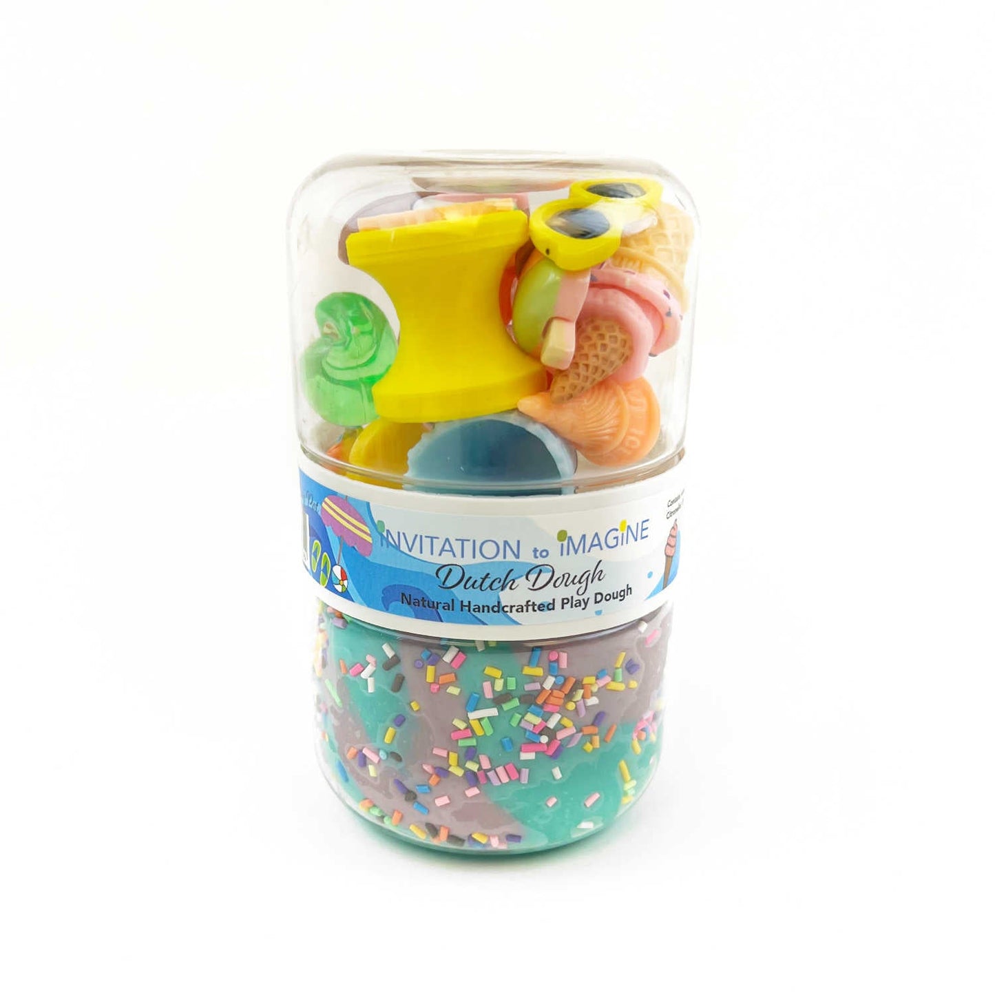Invitation to Imagine - Invitation to Imagine - Geurende sensorische spelklei - Summer Play Pot - Playlaan
