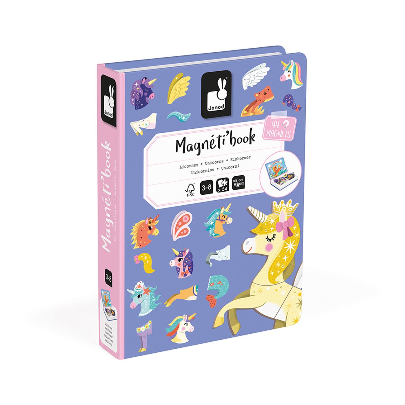 Janod - Magnetibook - Eenhoorn - Playlaan
