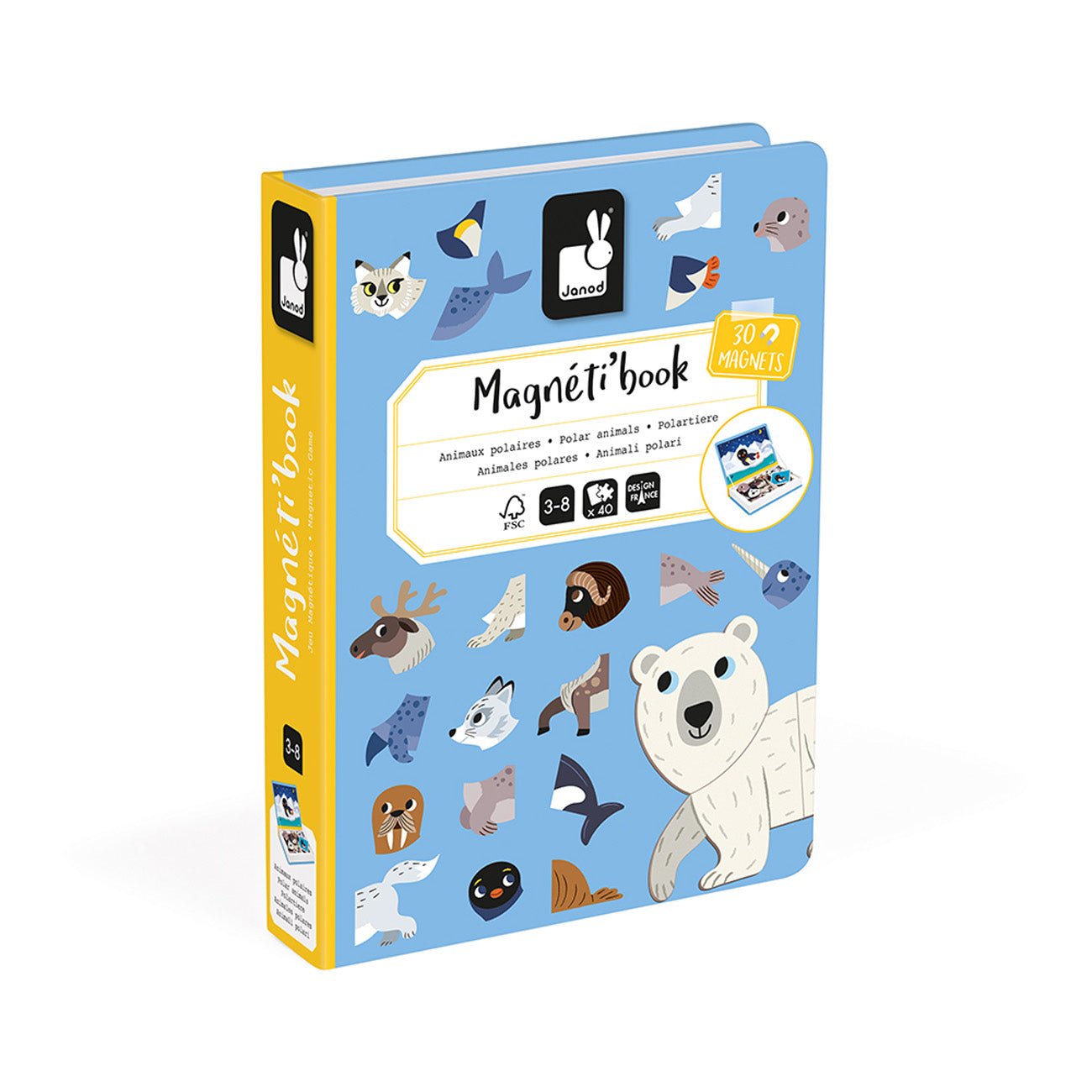Janod - Magnetibook - Pooldieren - Playlaan