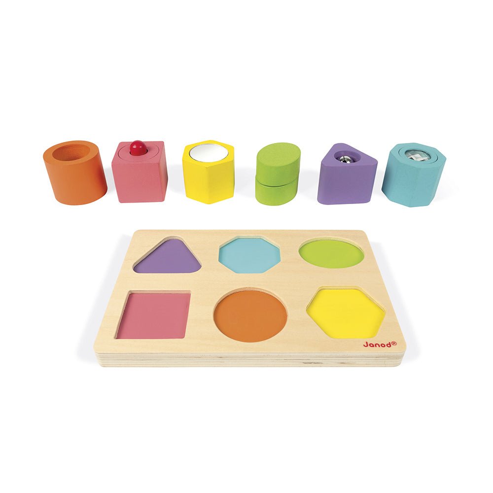 Janod - Vorm en geluid puzzel - Playlaan