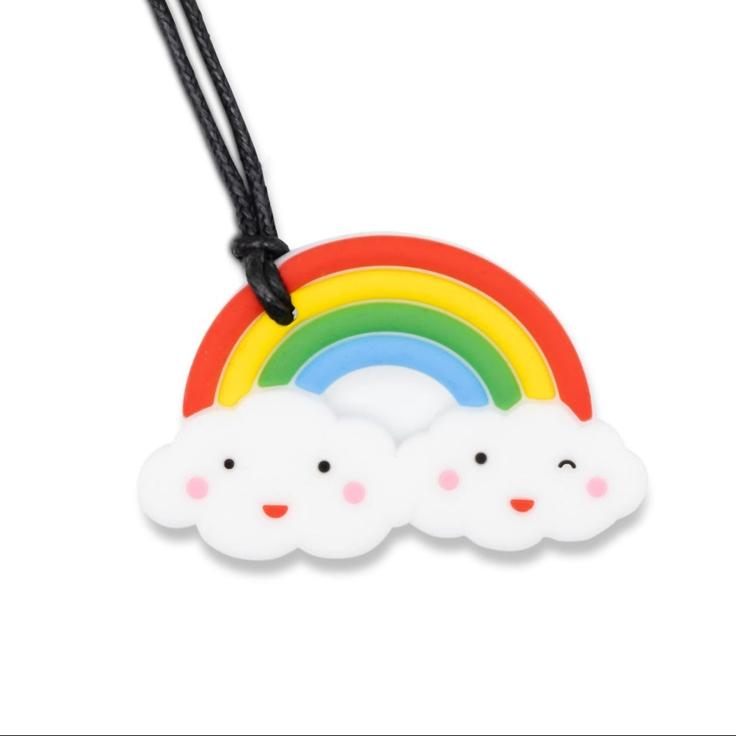 Jellystone Designs - Jellystone Designs - Kauwketting voor lichte kauwbehoefte - Regenboog helder - Playlaan