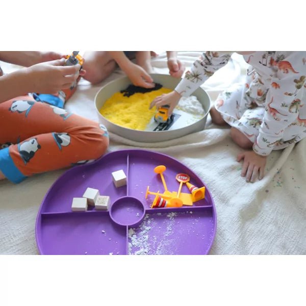 Jellystone Designs - Jellystone Designs - Sensorische play tray - Lila - Playlaan