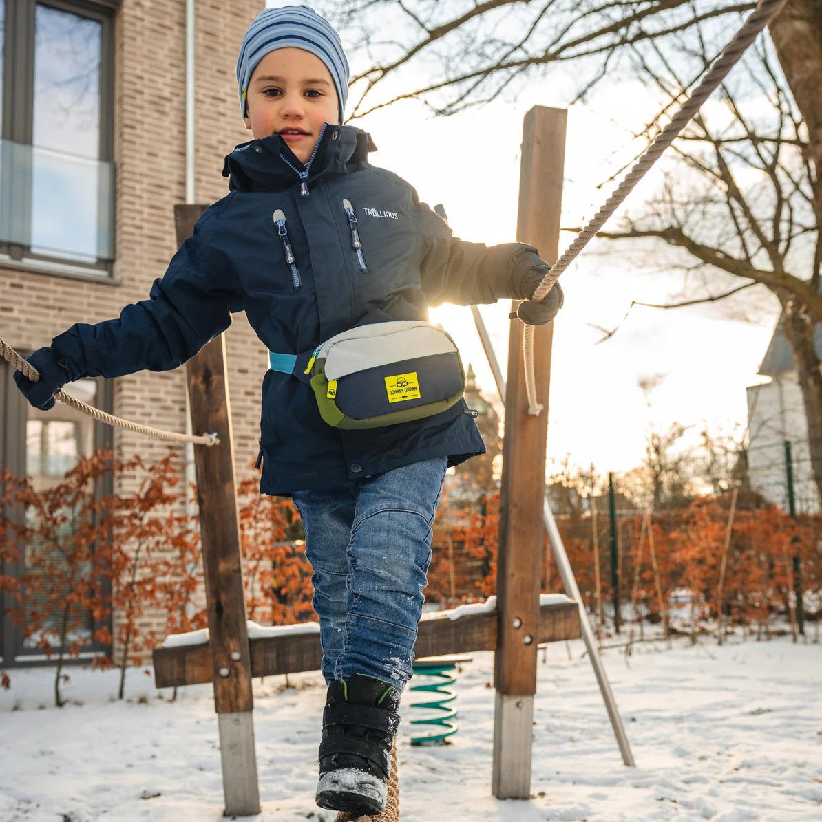 Johnny Urban - Johnny Urban - Heuptas Junior Felix - Blauw Multi - Playlaan