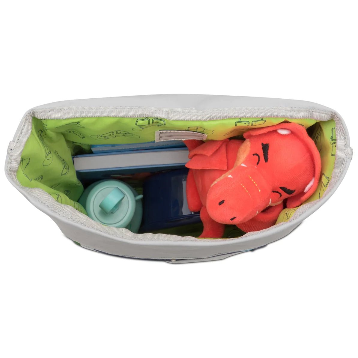 Johnny Urban - Johnny Urban - Junior Aaron Rugzak - Blauw Multi - Playlaan