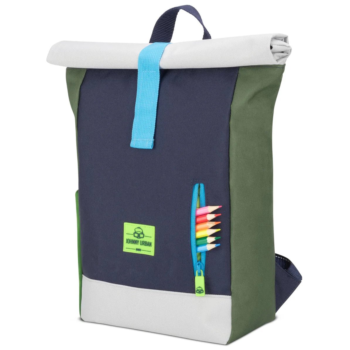 Johnny Urban - Johnny Urban - Junior Aaron Rugzak - Blauw Multi - Playlaan