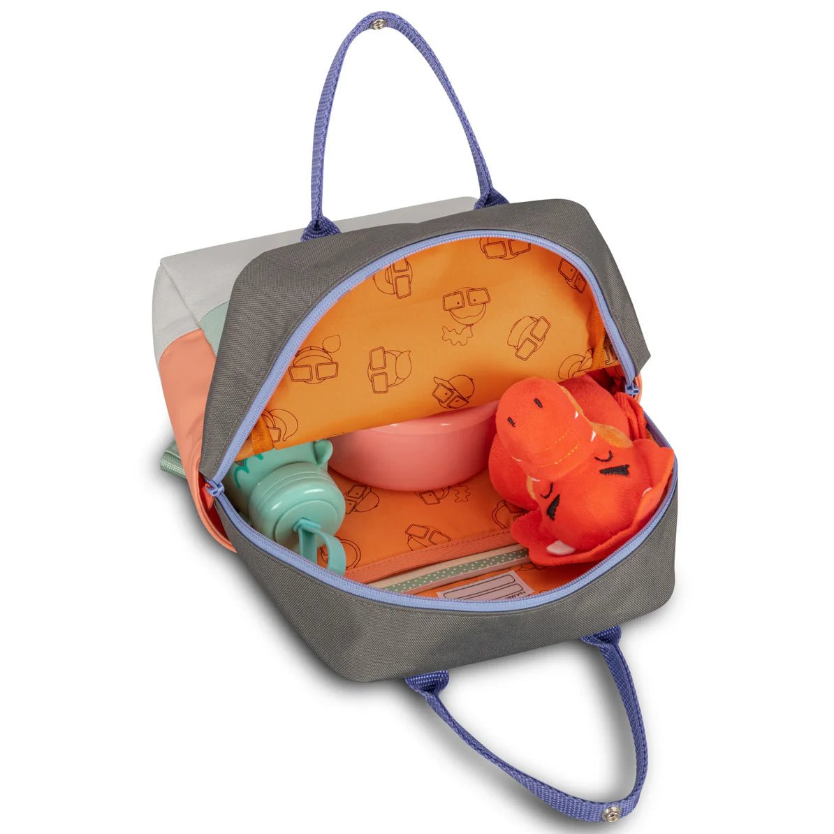 Johnny Urban - Johnny Urban - Rugzak Junior Linus - Mint Multi - Playlaan