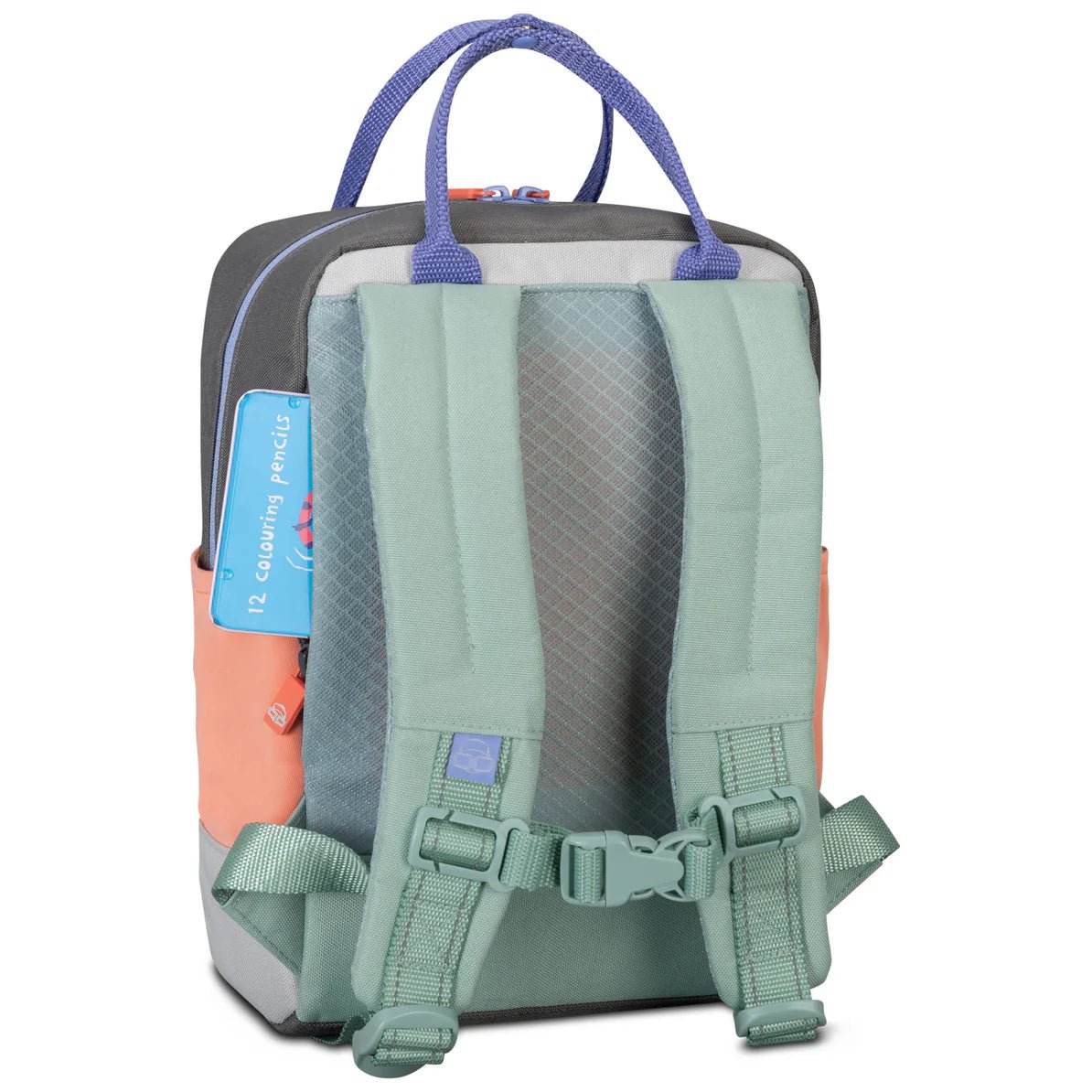 Johnny Urban - Johnny Urban - Rugzak Junior Linus - Mint Multi - Playlaan