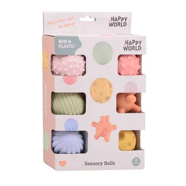 Johntoy - Johntoy - Happy World Sensorische ballen 6st - Playlaan