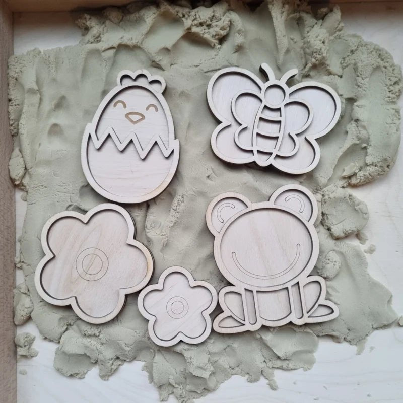 Kiddi - Kiddi - Mini Vulvormen set Voorjaar - Playlaan
