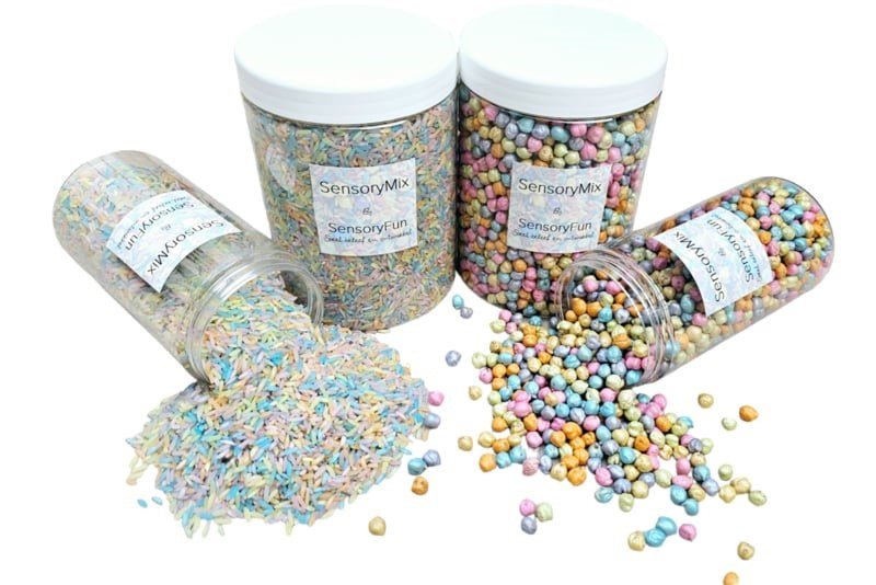 Kiddi - Sensorische Kikkererwten - Pastel (430g) - Playlaan