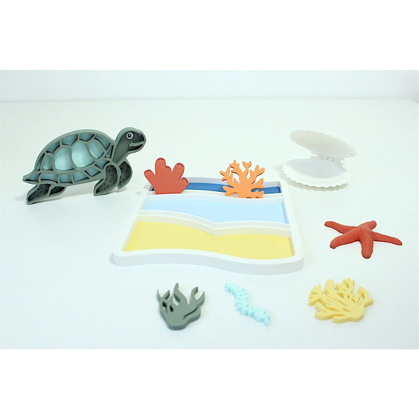 Kids Kabinet - Kids Kabinet - Loose part schildpad vulvorm PLA - Playlaan