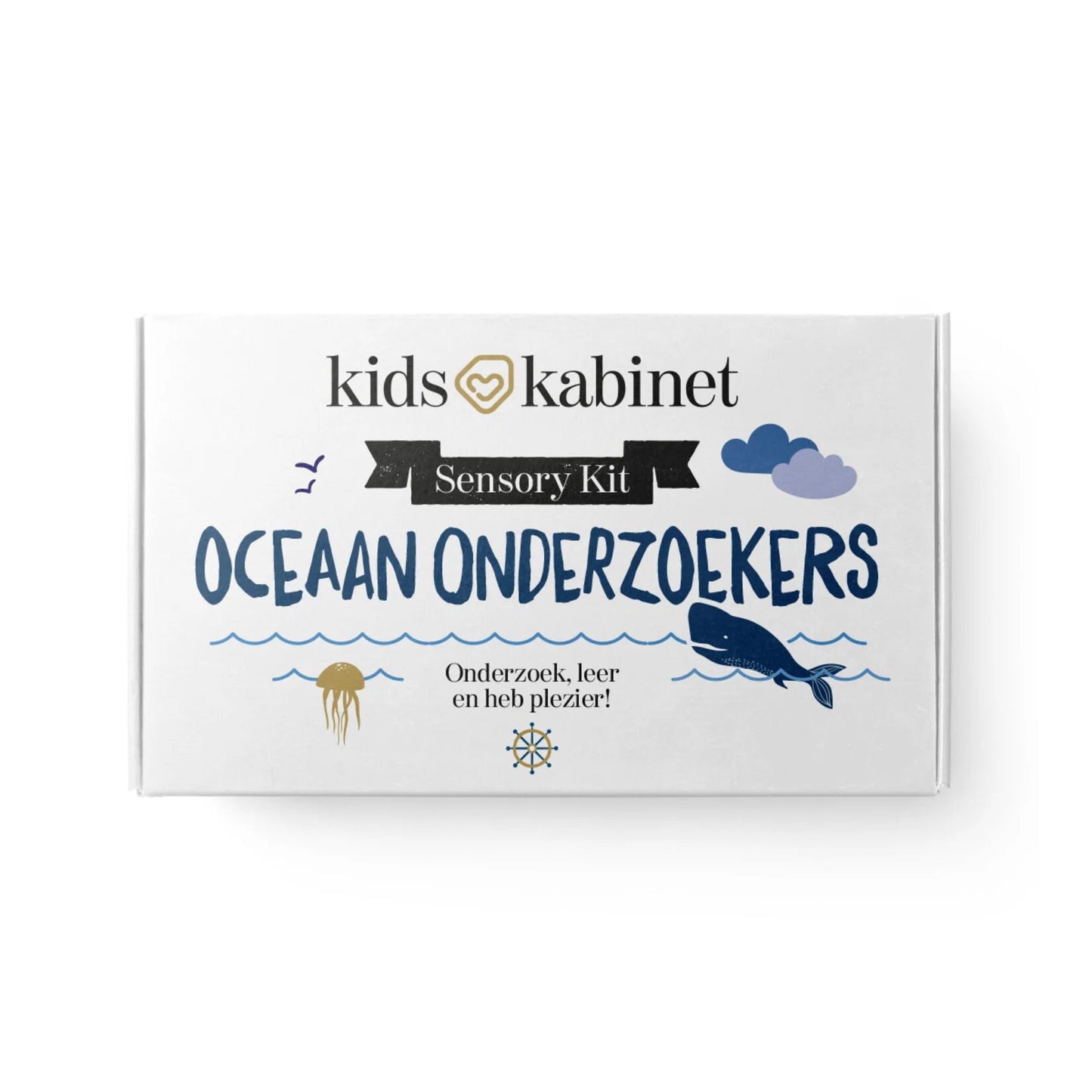 Kids Kabinet - Sensory play kit - Oceaan - Magisch Water | Bruispoeder set - Playlaan