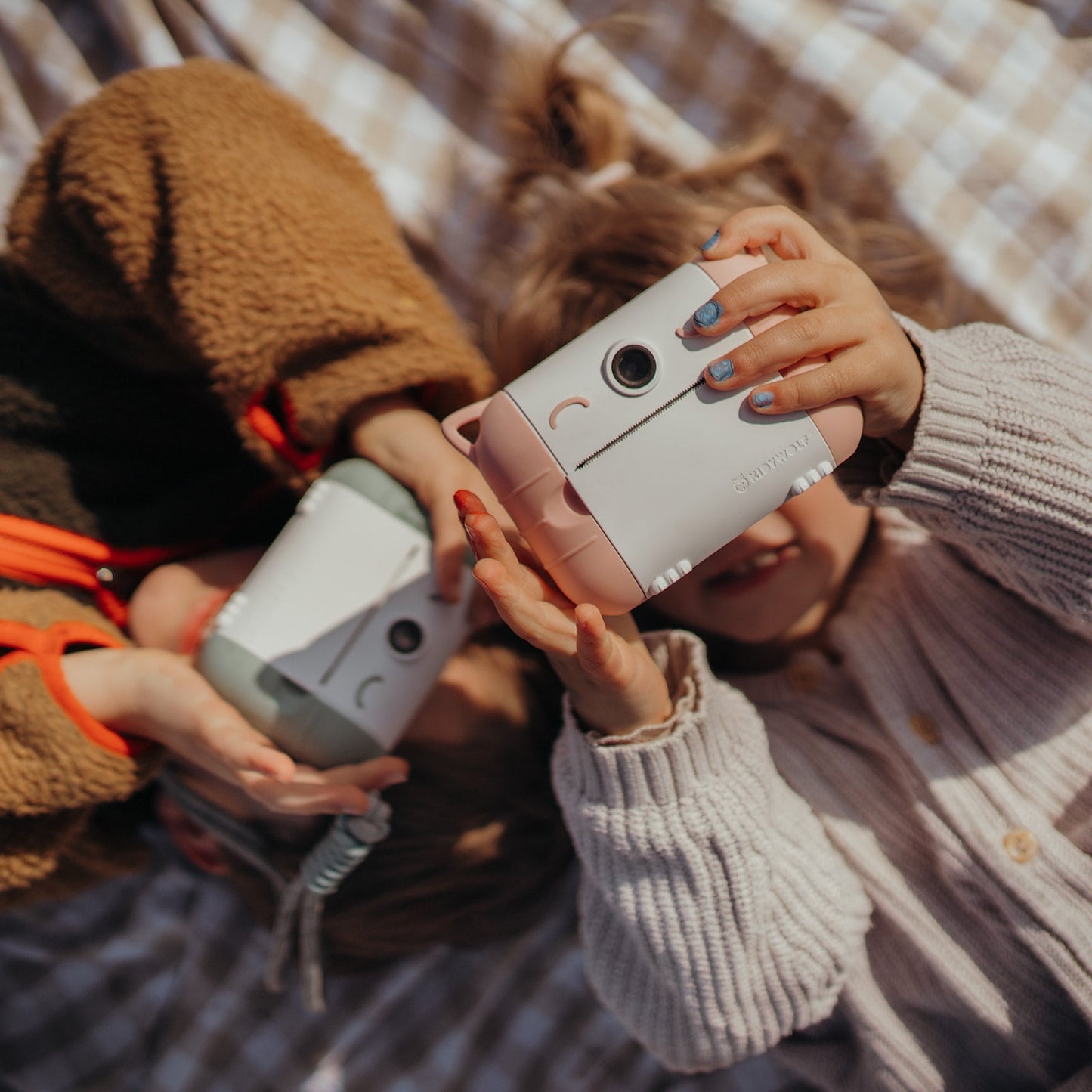 Kidywolf - KIDYPRINT Pink Instant camera with integrated thermal printing in black & white - Playlaan