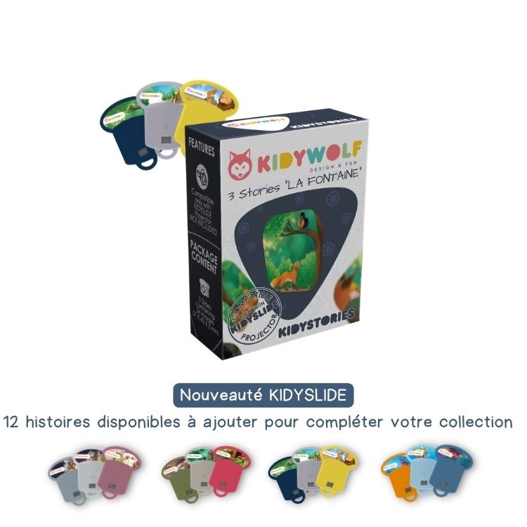 Kidywolf - KIDYSTORIES La Fontaine Dieren - Playlaan