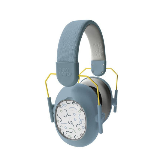 Kidywolf - Kidywolf - Noise cancling Koptelefoon - Kidynoise Blauw 25 dB - Playlaan