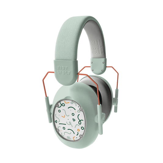 Kidywolf - Kidywolf - Noise cancling Koptelefoon - Kidynoise Groen 25 dB - Playlaan