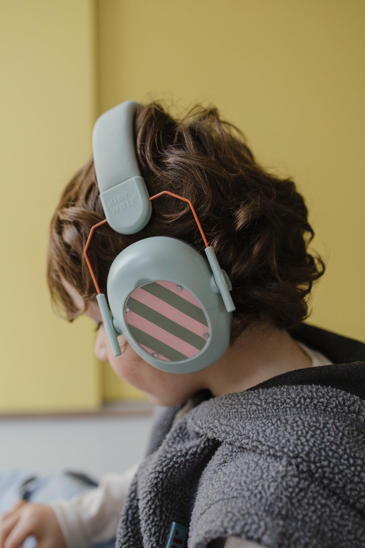 Kidywolf - Kidywolf - Noise cancling Koptelefoon - Kidynoise Groen 25 dB - Playlaan