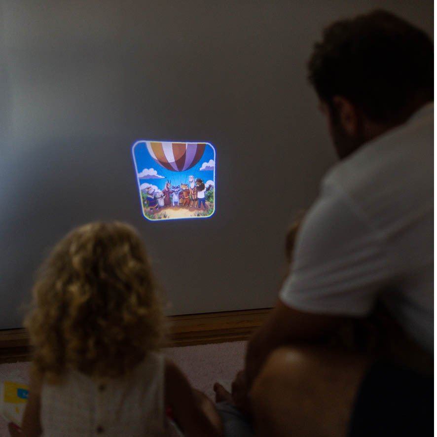 Kidywolf - Kidywolf - Verhalenzaklamp projector Kidyslide - Circus - Playlaan