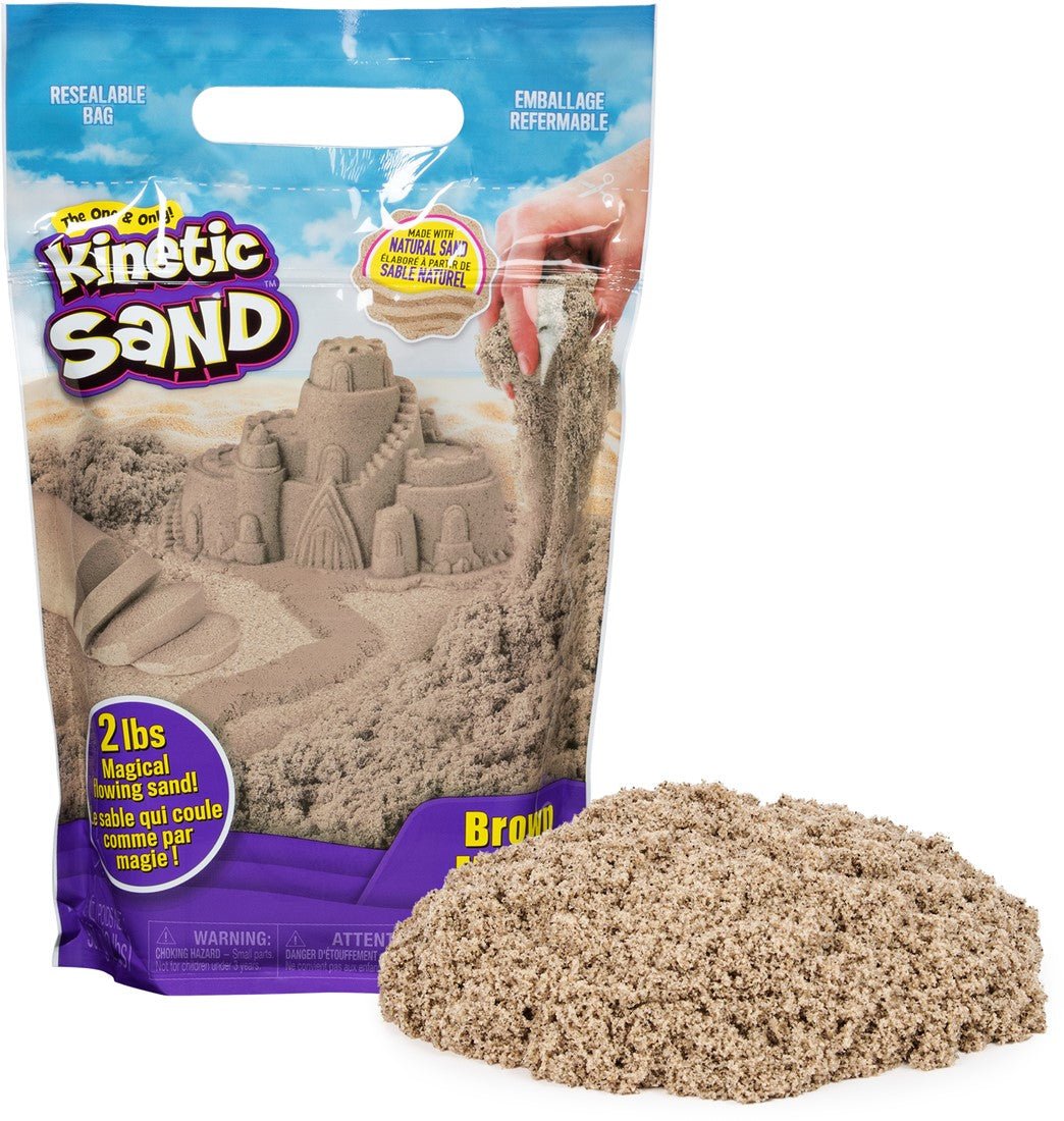 Kinetic Sand - Kinetic Sand - Kinetisch speelzand Bruin - 907 gram (in zak) - Playlaan