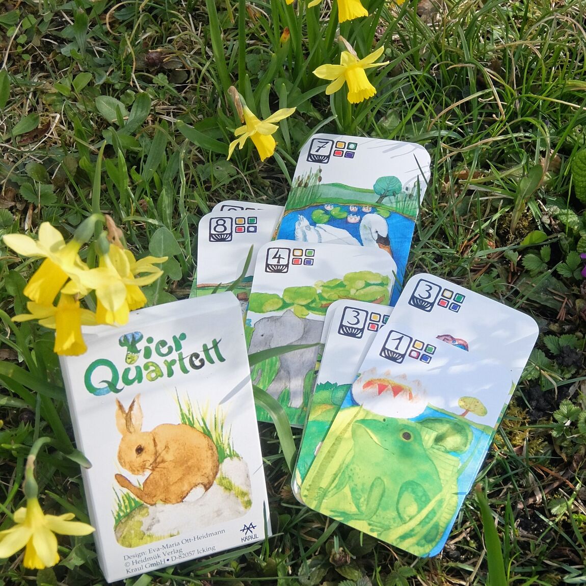 Kraul - Dierenkwartet, kaartspel - Playlaan