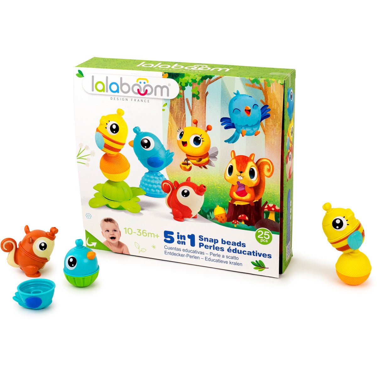 Lalaboom - Lalaboom - Set dieren cadeaudoos (25 st) - Playlaan