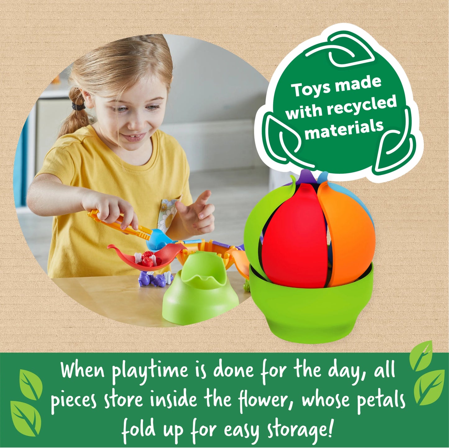 Learning Resources - Blooming Balance Bijen - Fijnmotor Sorteerspel - Playlaan